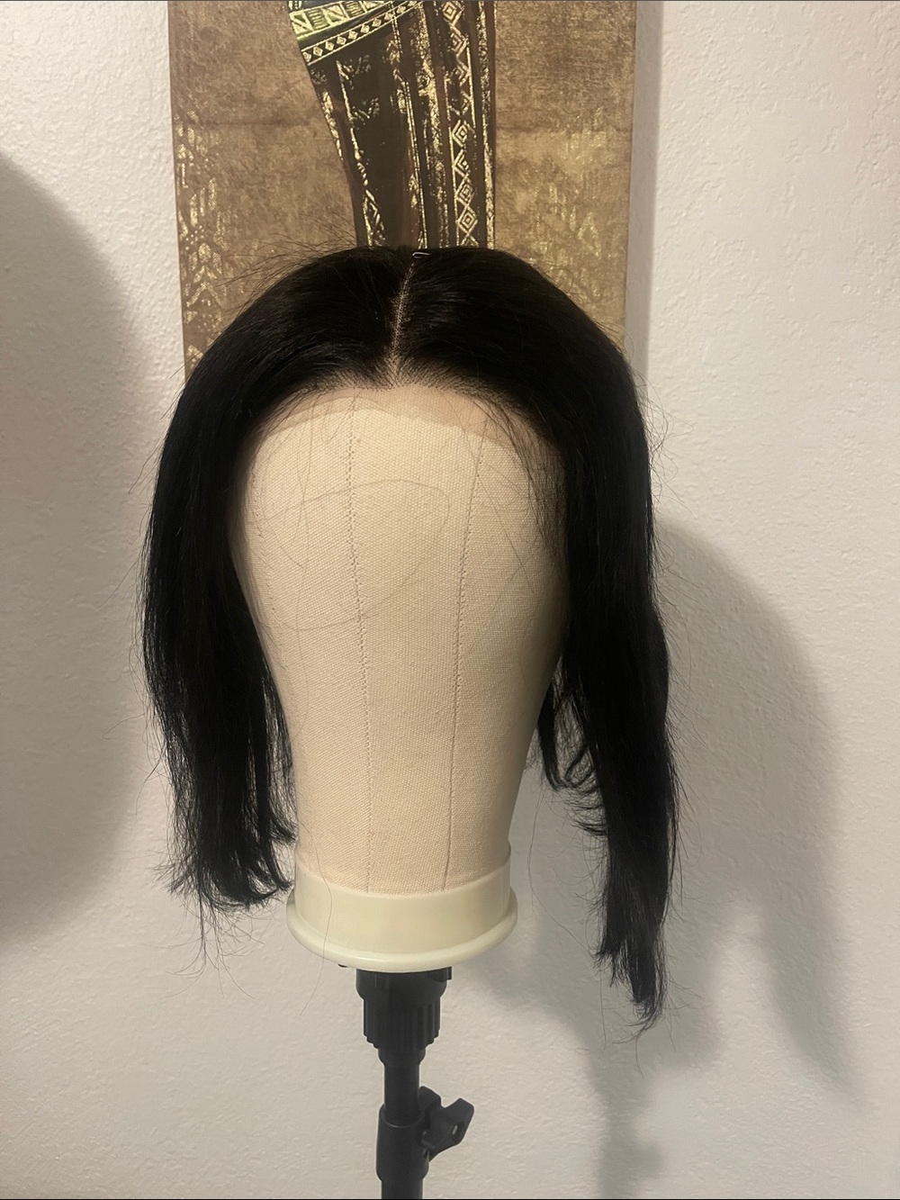 Bob Women's Lace Front Wig - 100 percent human hair.